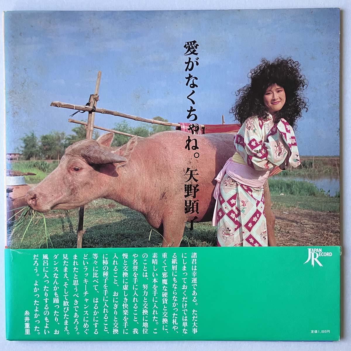 AKIKO YANO  - 愛がなくちゃね。 (LP)