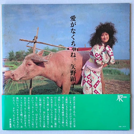 AKIKO YANO  - 愛がなくちゃね。 (LP)