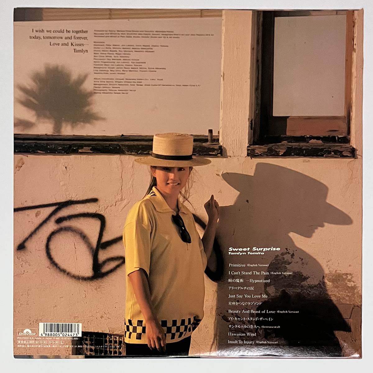 Tamlyn Tomita - Sweet Surprise (1987 Japan Original - LP)