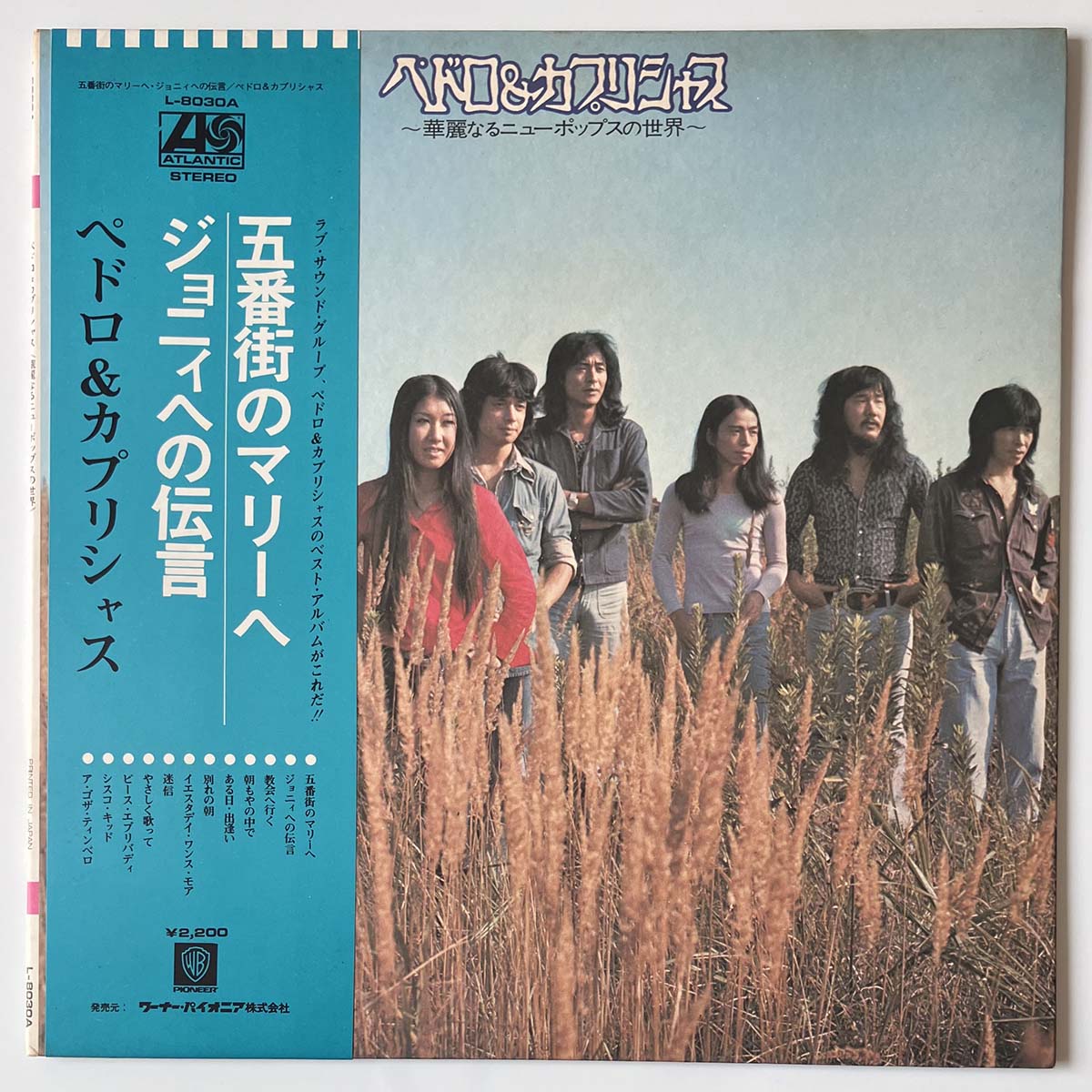 PEDRO & CAPRICIOUS - 華麗なるニュー・ポップスの世界 (LP)