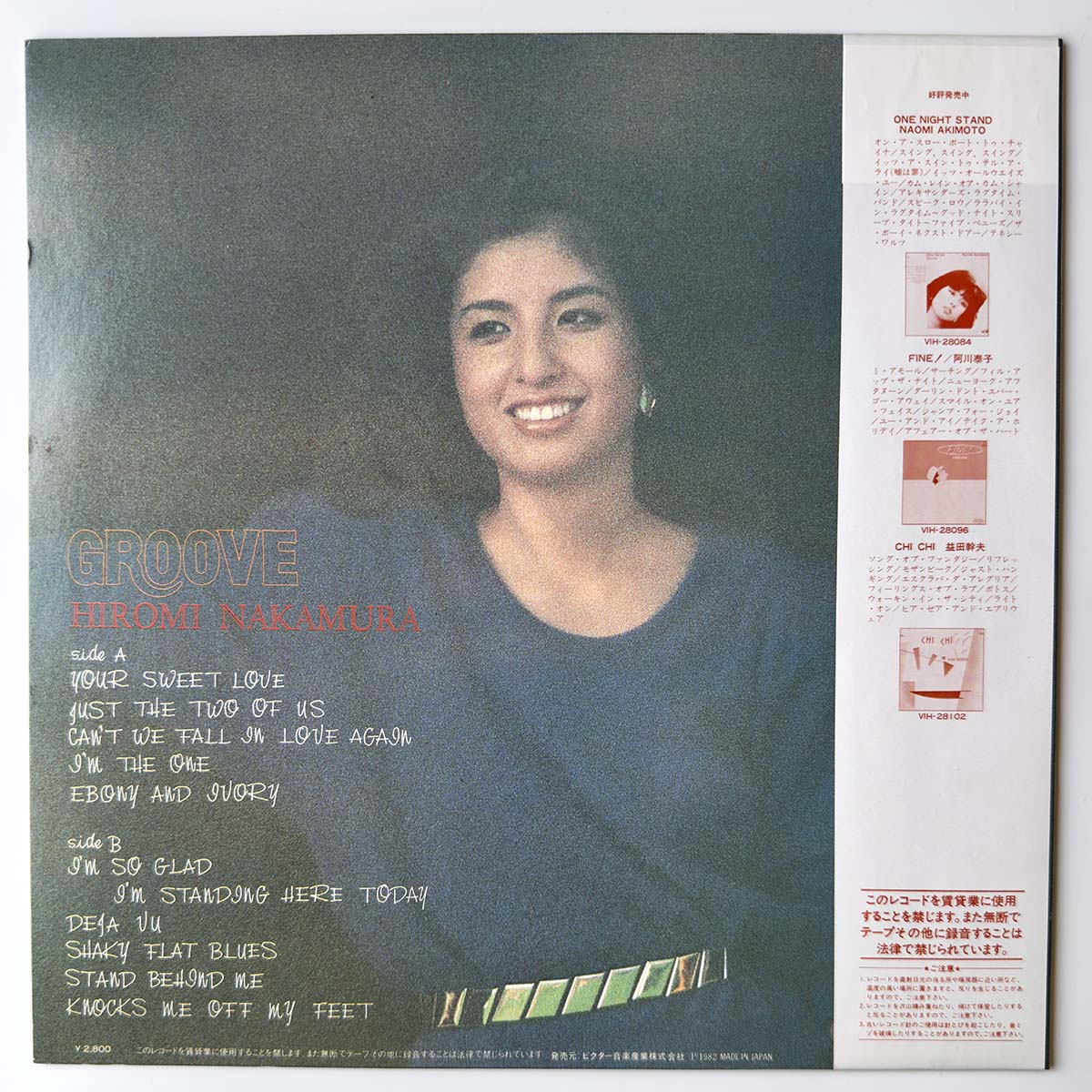 Hiromi Nakamura - Groove (1982 Japan Original - LP)