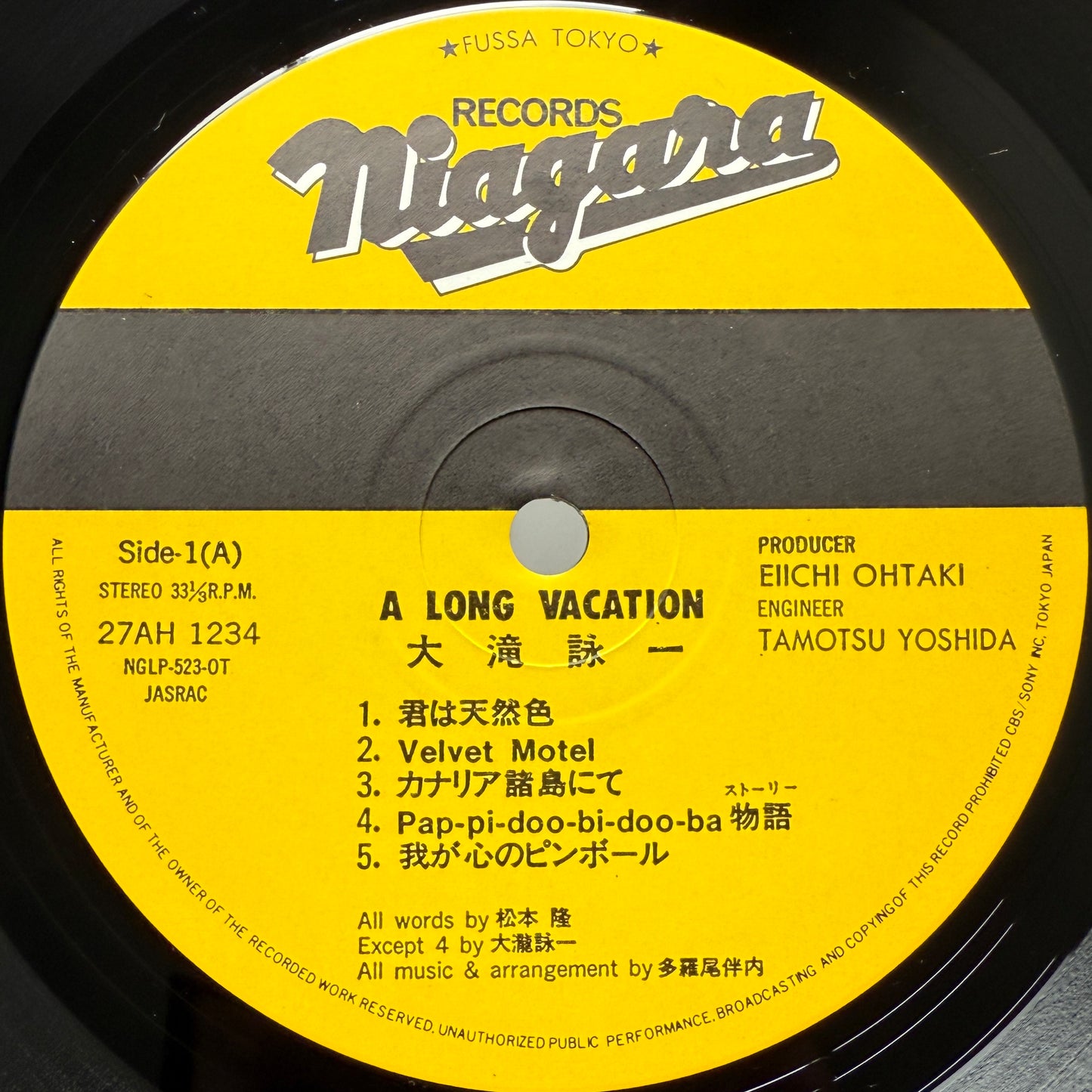 Eiichi Ohtaki - A Long Vacation (Original Press)