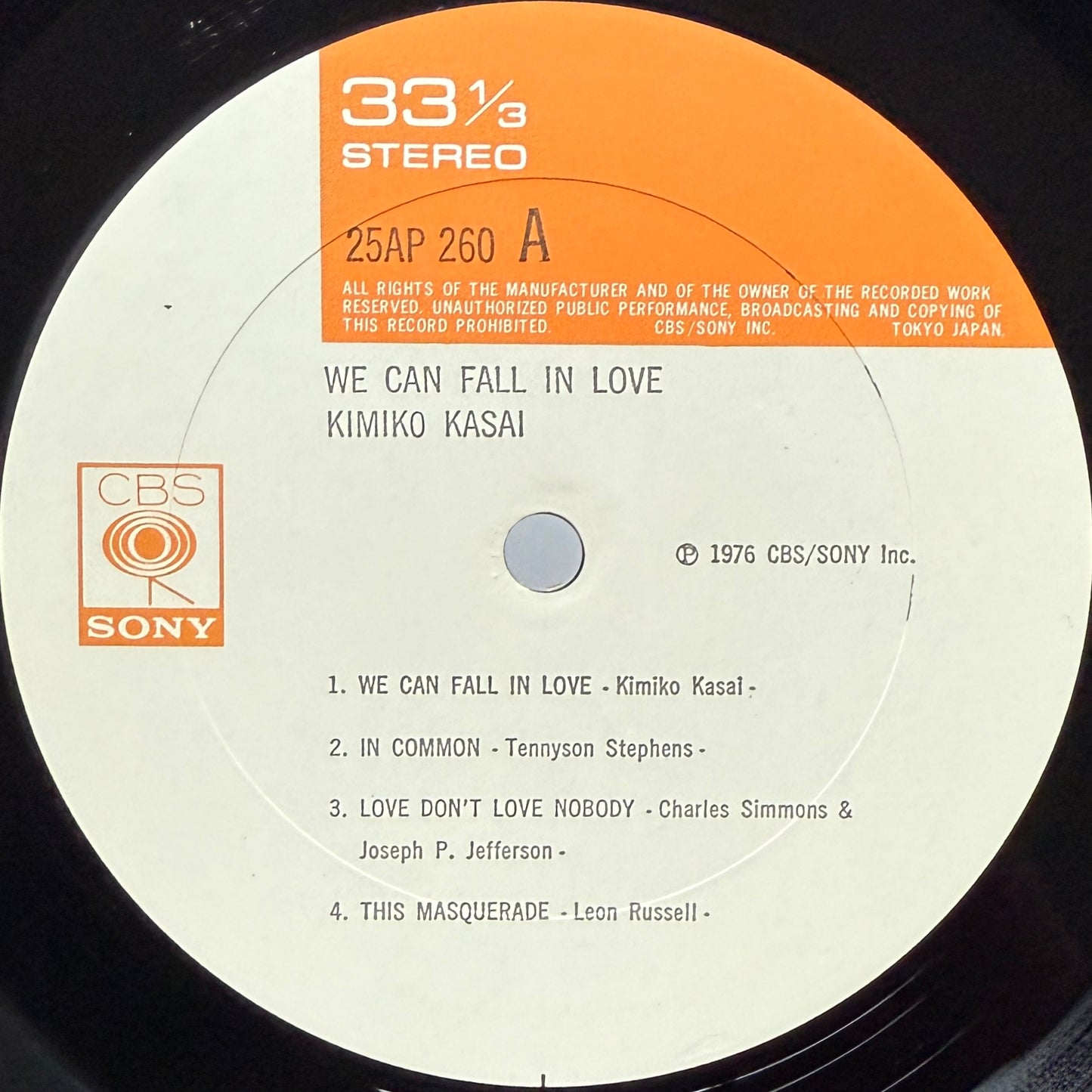 Kimiko Kasai - We Can Fall In Love (Japan Original)