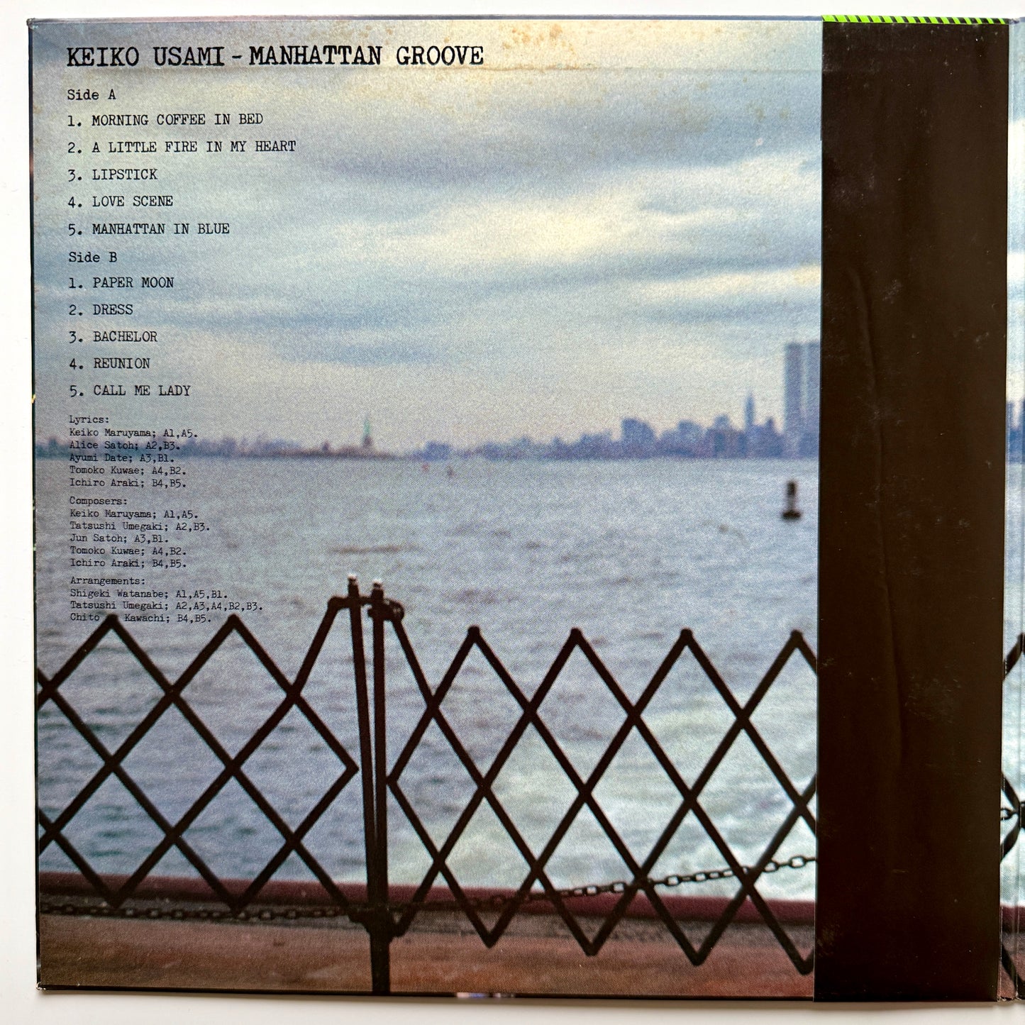 Keiko Usami - Manhattan Groove (1983, Original Press)