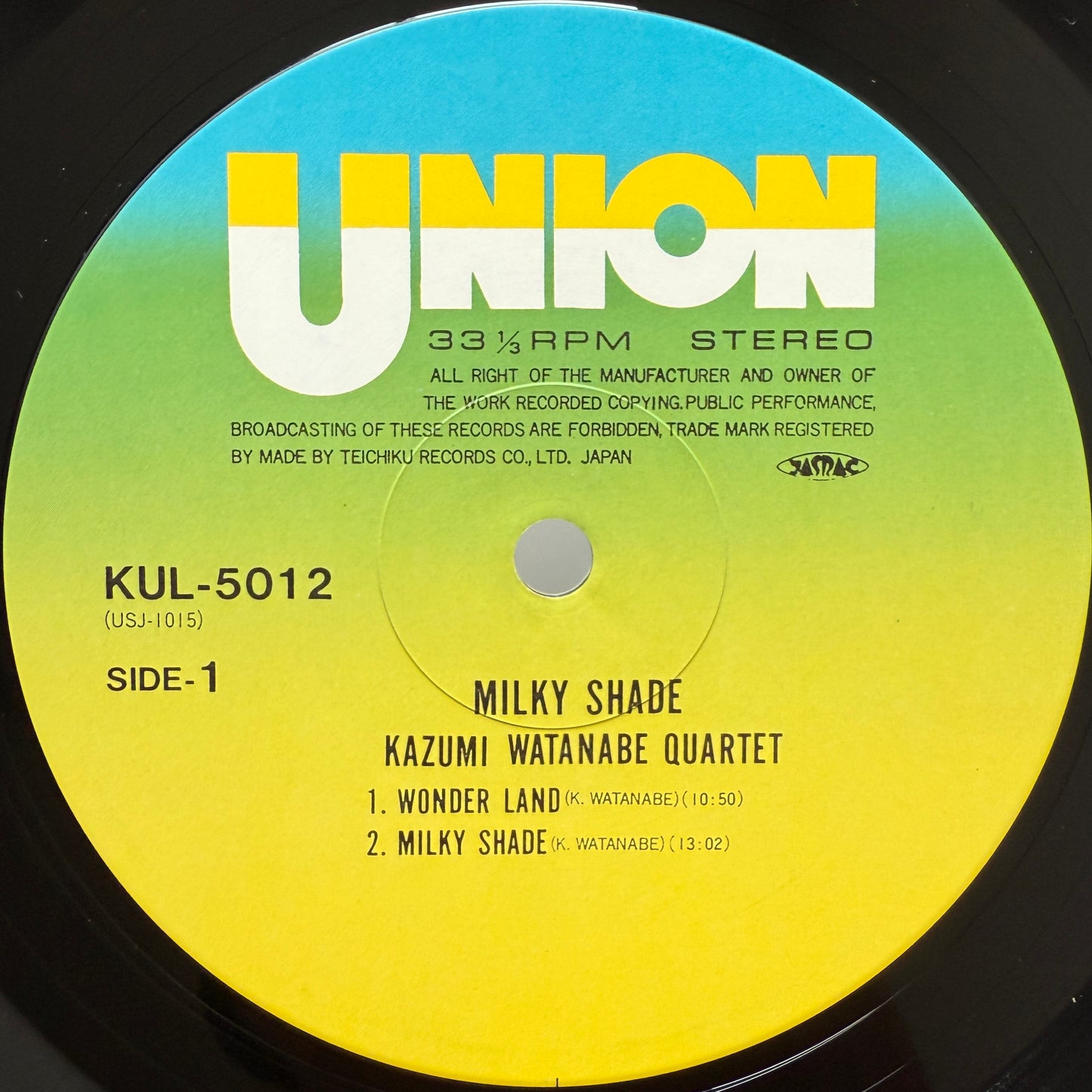 Kazumi Watanabe Quartet - Milky Shade (Late Press)