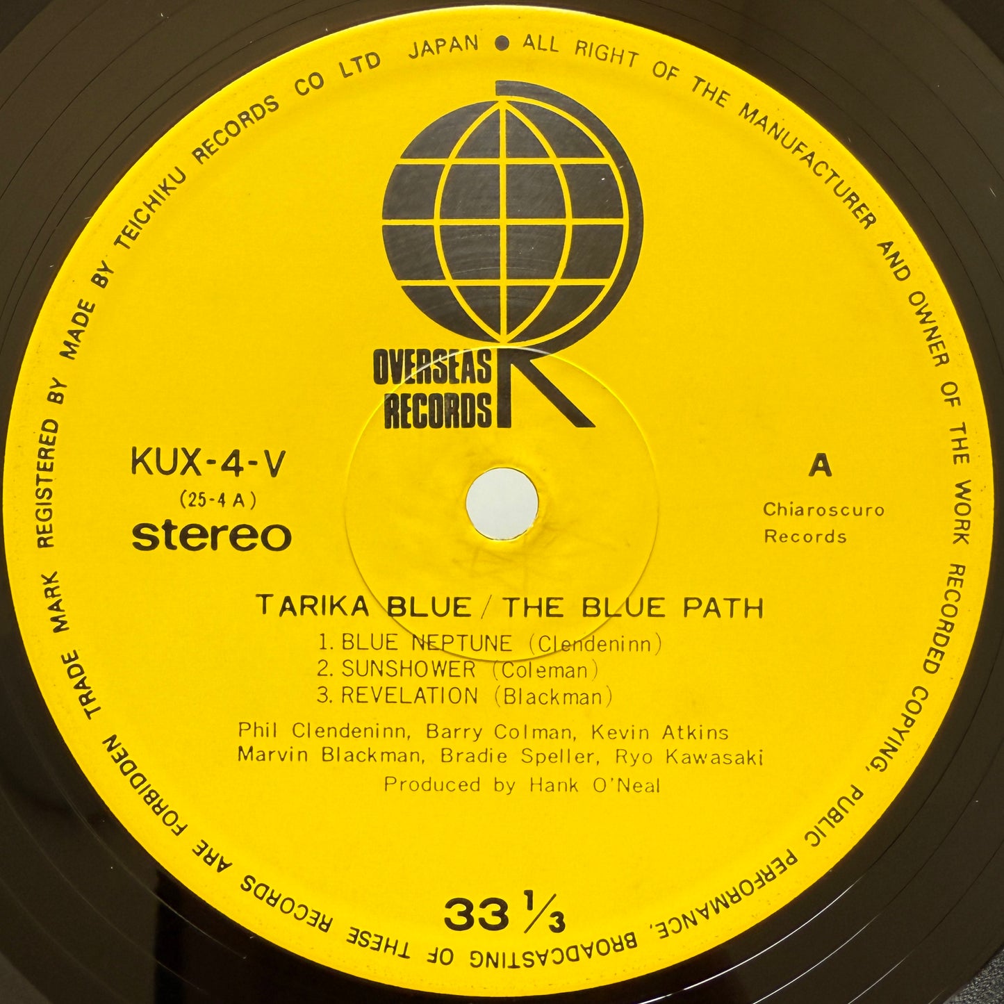 Tarika blue - The Blue Path (Japane Press)