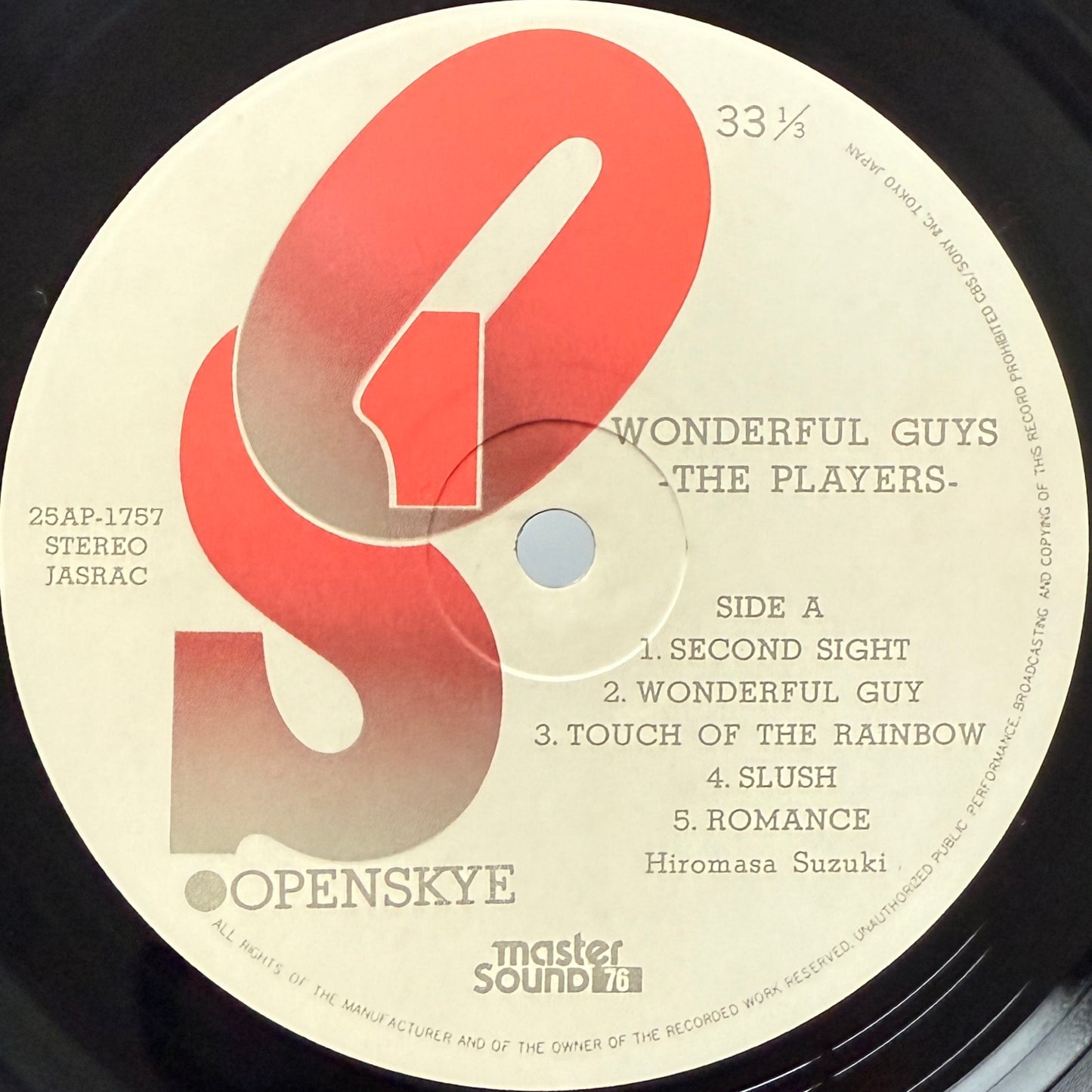 Players - Wonderful Guys (Original Press, Master Sound)