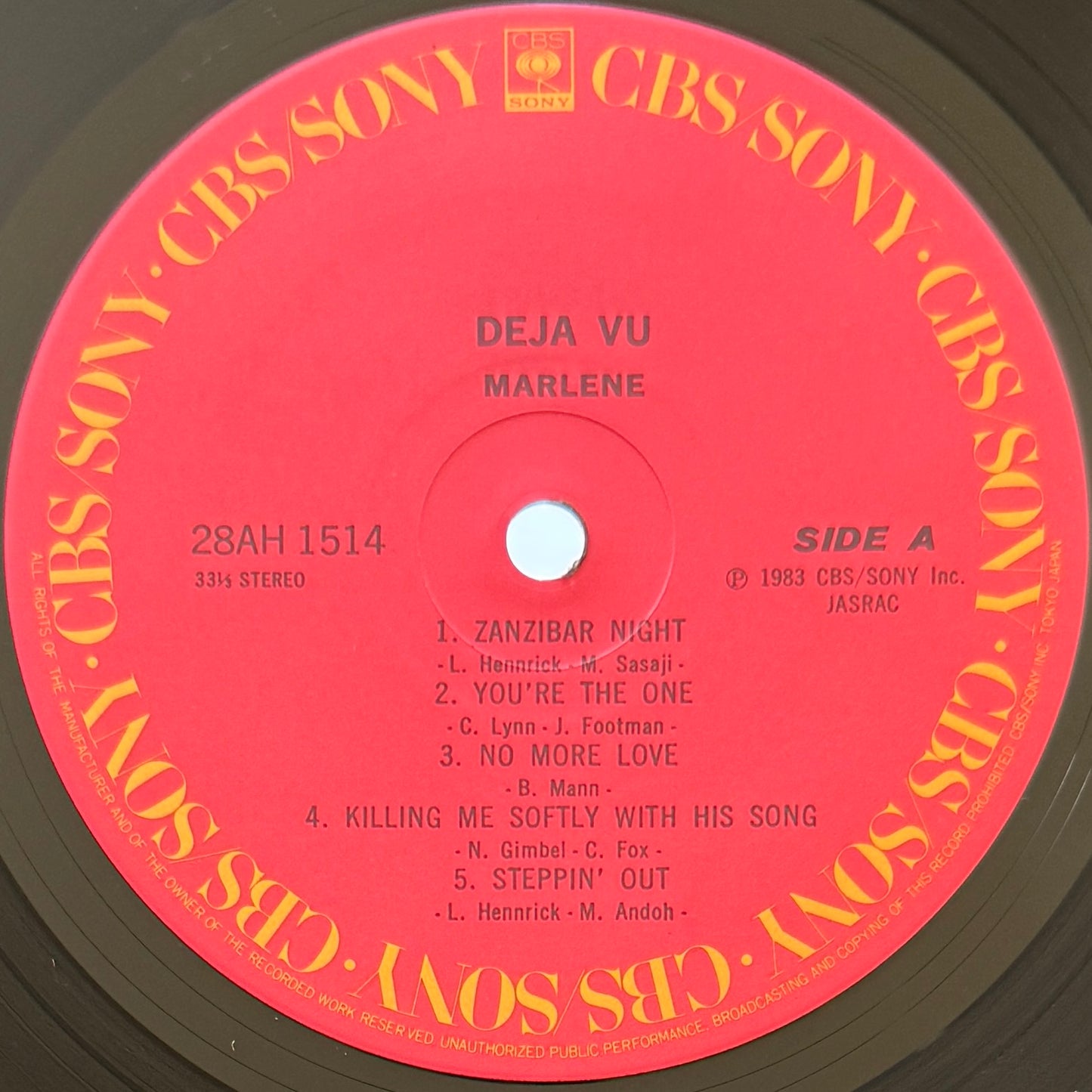 Marlene - Deja Vu (Original Press)
