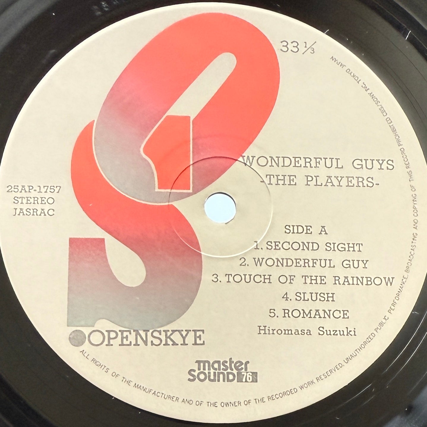 Players - Wonderful Guys (Original Press, Master Sound)