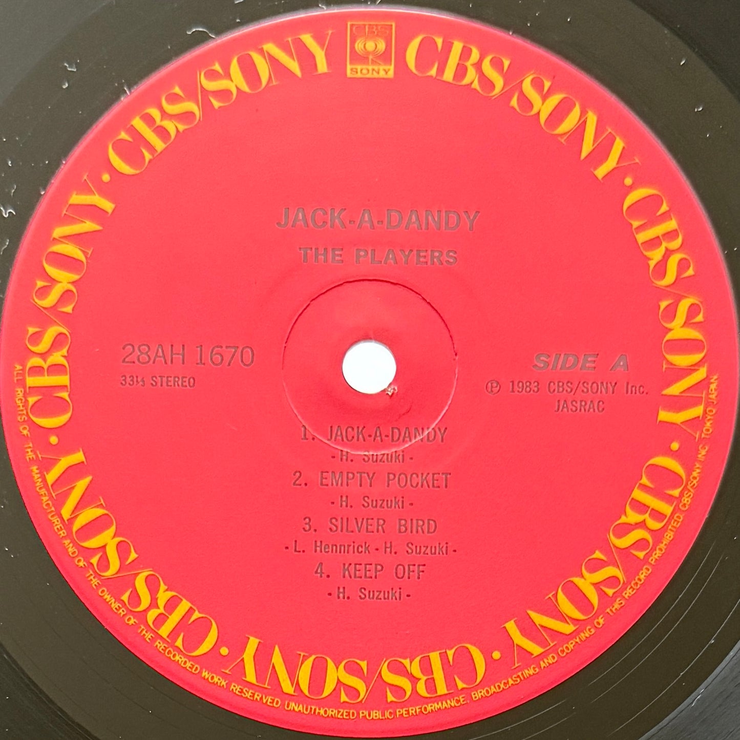 Players - Jack-A-Dandy (Original Press)
