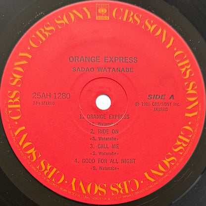 Sadao Watanabe - Orange Express (Original Press)