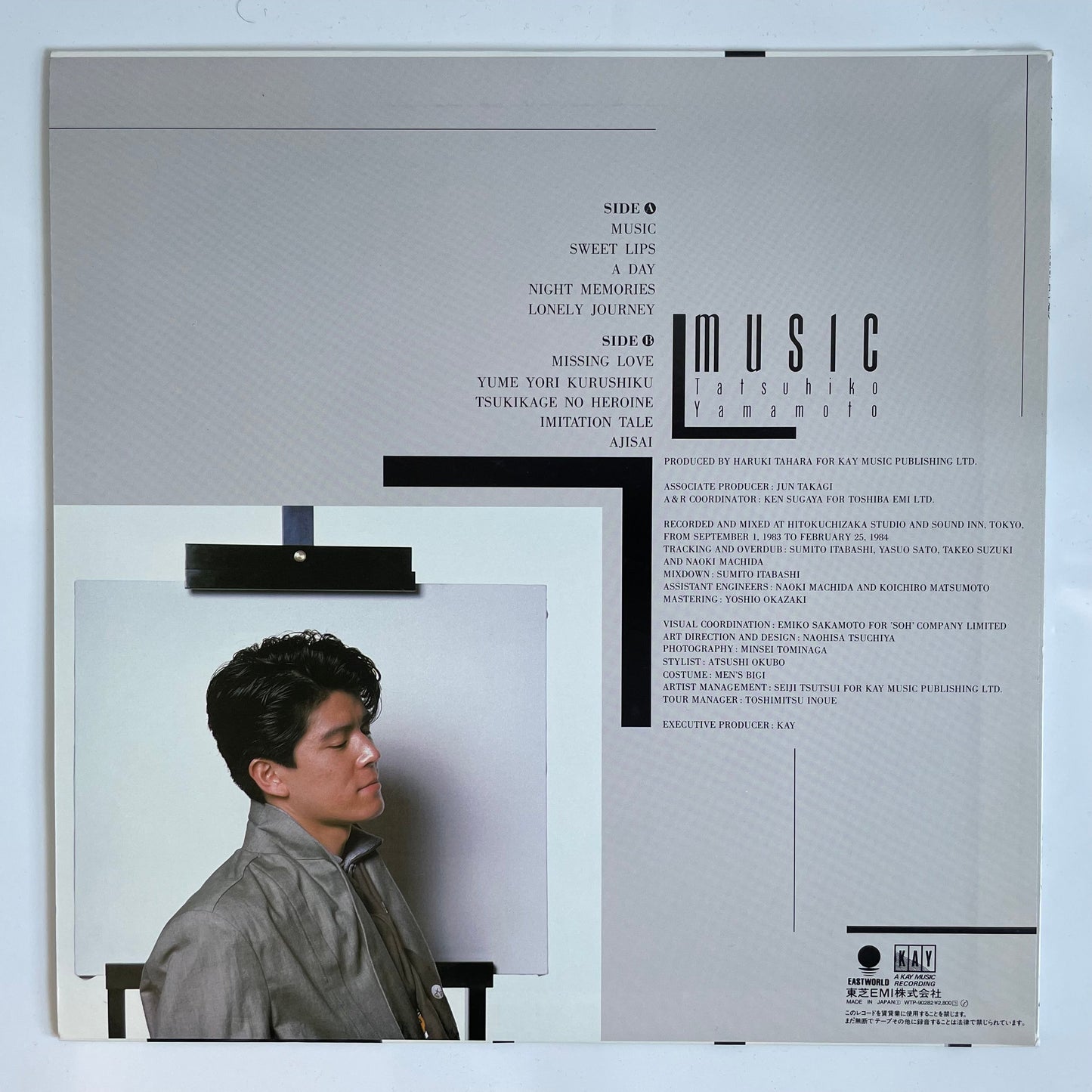 Tatsuhiko Yamamoto - Music (1984 Japan Original - LP)