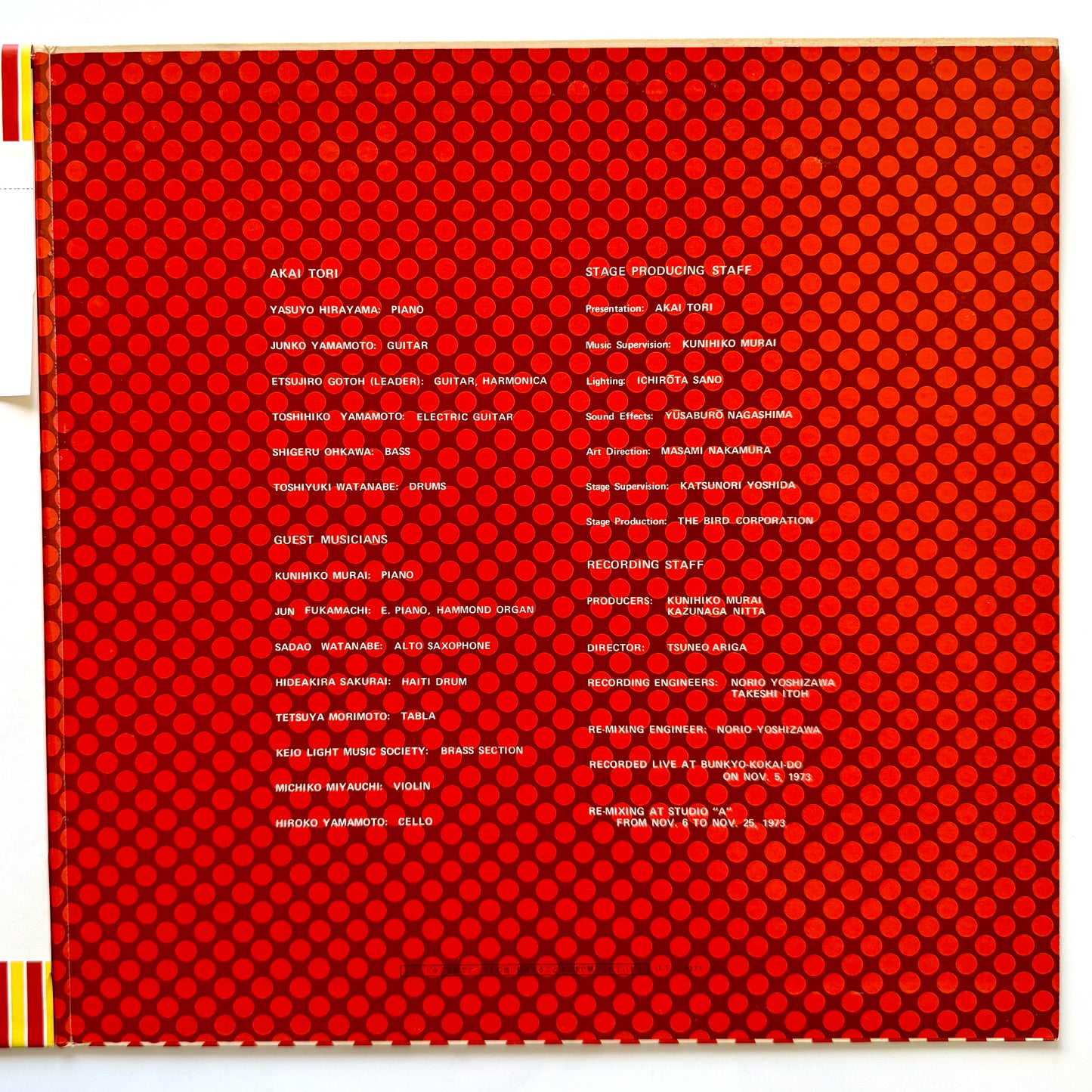 Akai Tori - A Million People (Original Press)