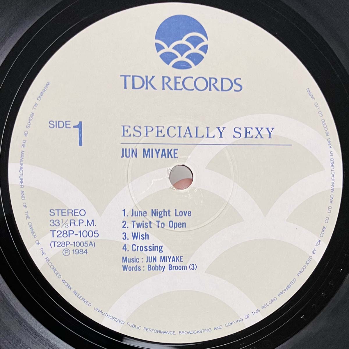 Jun Miyake - Especially Sexy [1984 Japan Original] (LP)