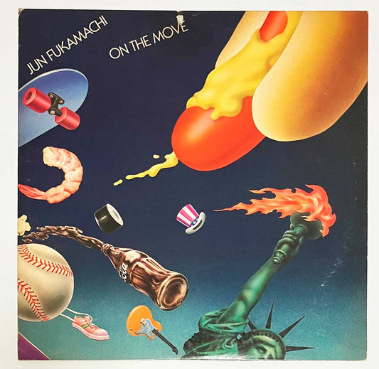 Jun Fukamachi - On The Move [1978 Japan Original Red Label] (LP)