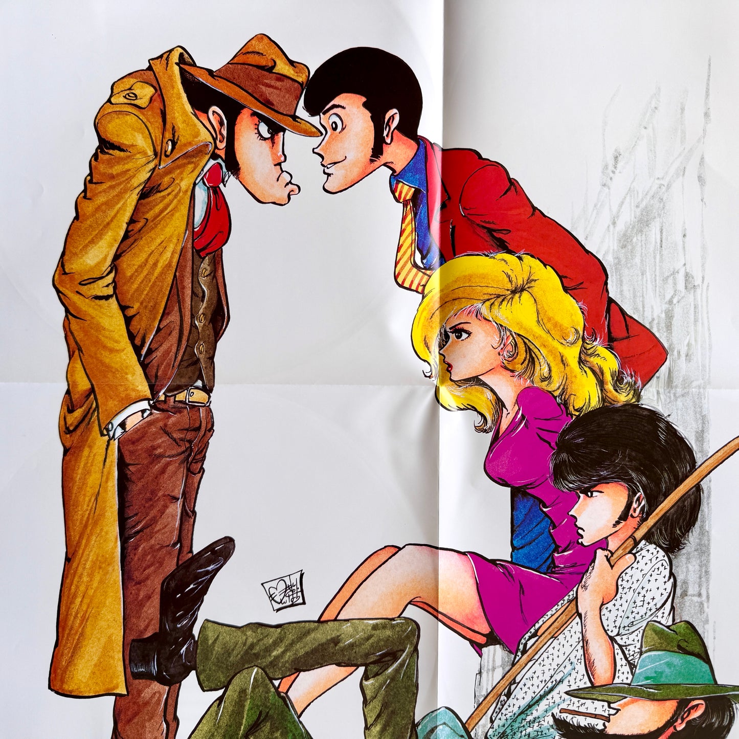 S.S.T. (Yuji Ohno) - Lupin The 3rd -Music Collection- (Original Press, With Poster)