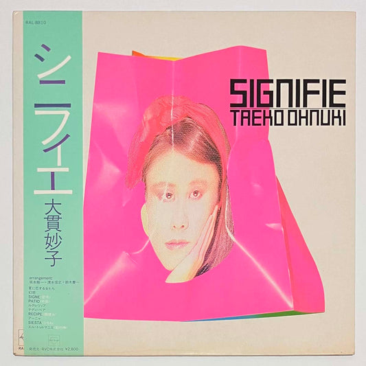 Taeko Ohnuki - Signifie [1983 Japan Original] (LP)
