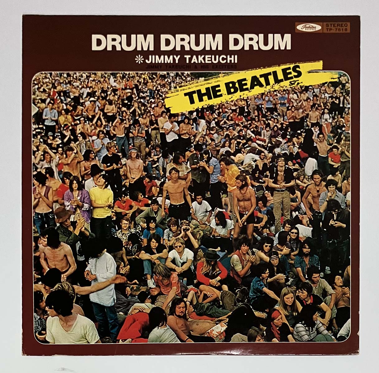 Jimmy Takeuchi - Drum Drum Drum -The Beatles- [1970 Japan Original Red Vinyl] (LP)