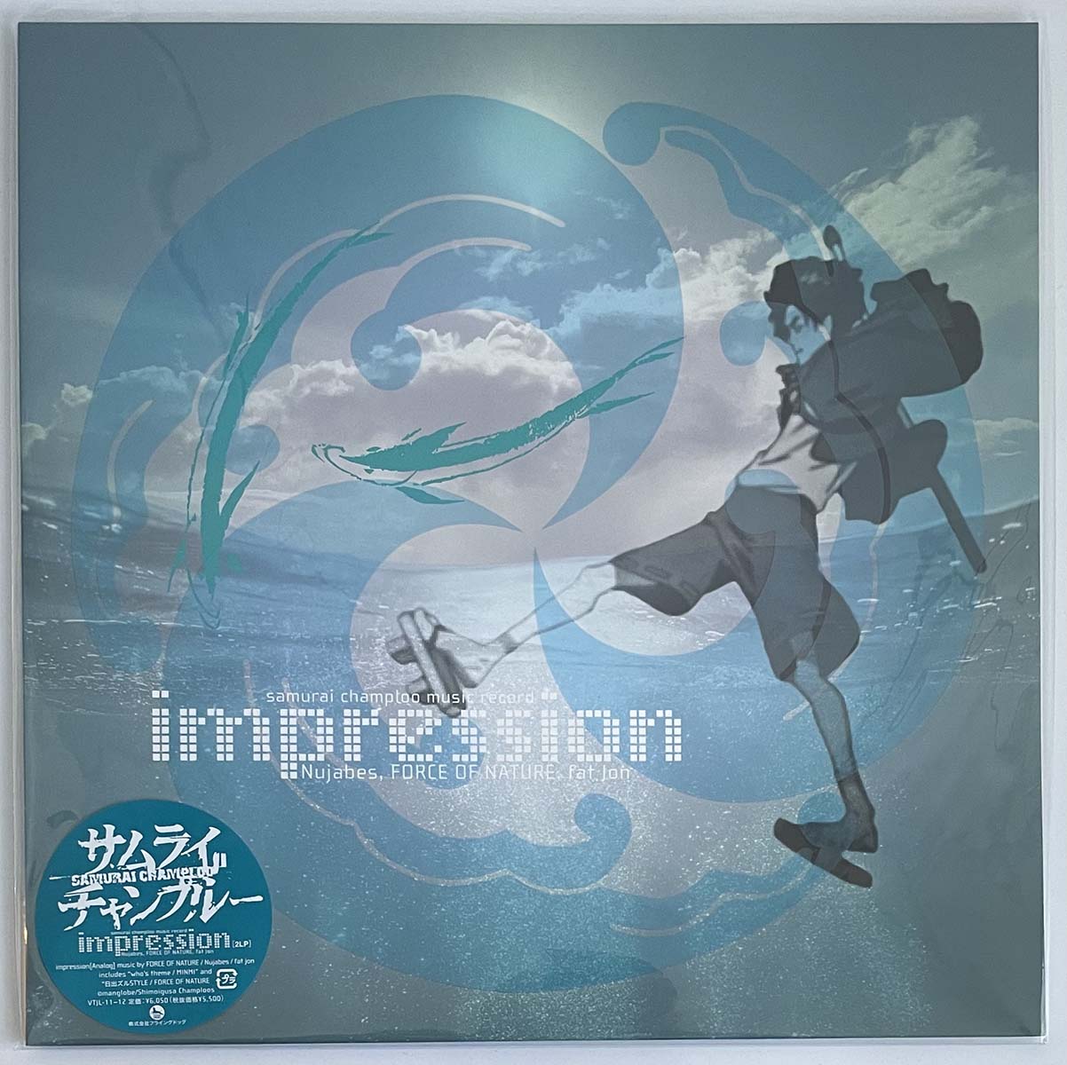 Force Of Nature / Nujabes / Fat Jon - Samurai Champloo Music Record - Impression [2022 Japan Original] (LP)