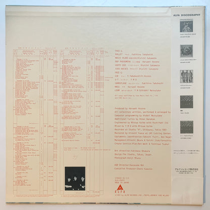 YMO (Yellow Magic Orchestra) - BGM [1981 Japan Original] (LP)