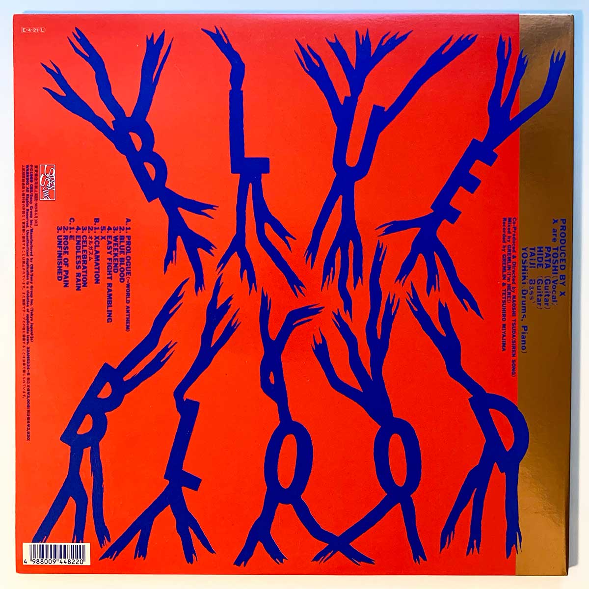 X Japan - Blue Blood [1989 Japan Original] (LP) – Light'n Up