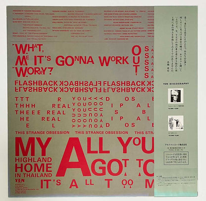 Yukihiro Takahashi - What, Me Worry ? ボク、大丈夫 !! [1982 Japan Original] (LP)