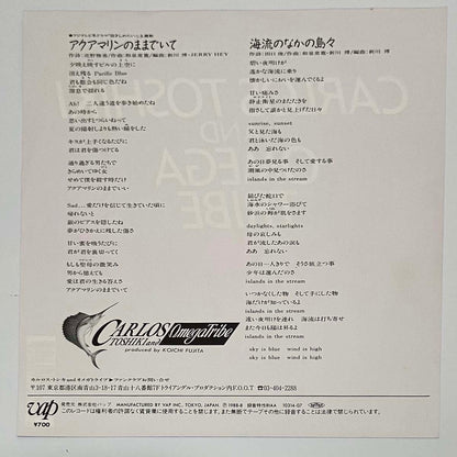 Carlos Toshiki & Omega Tribe - アクアマリンのままでいて [1988 Japan Original] (7)