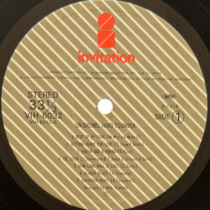 Hiro Tsunoda - On Drums (Original Press)