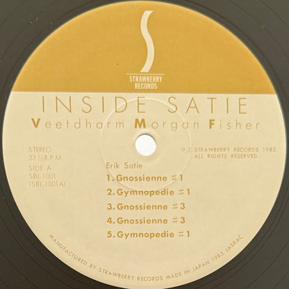 Morgan Fisher - Inside Satie (Original Press)