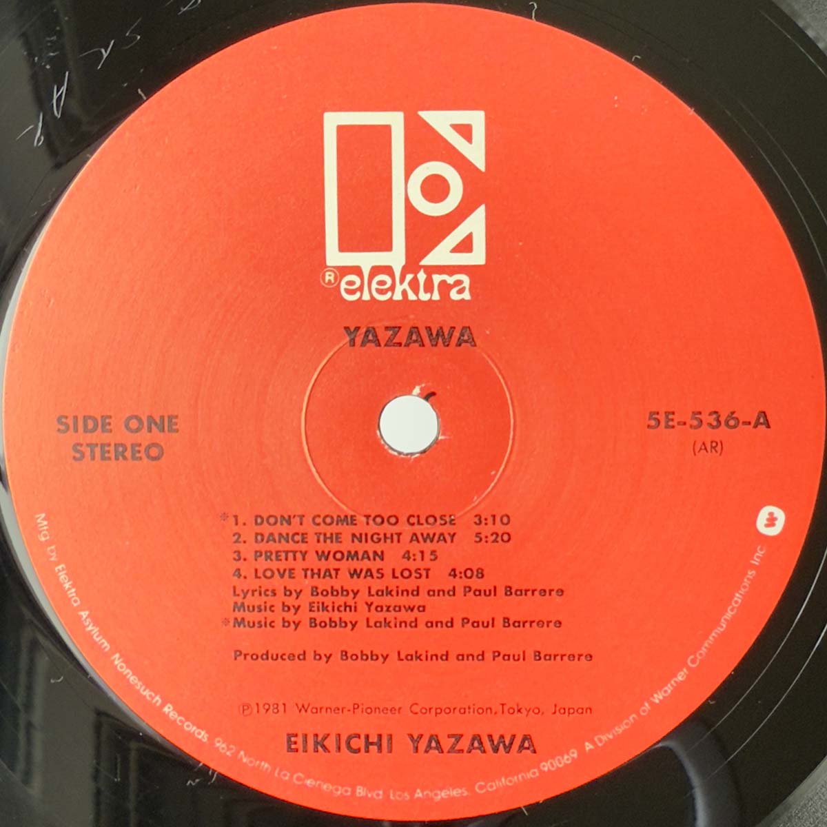 Eikichi Yazawa - Yazawa [1981 US Original] (LP)