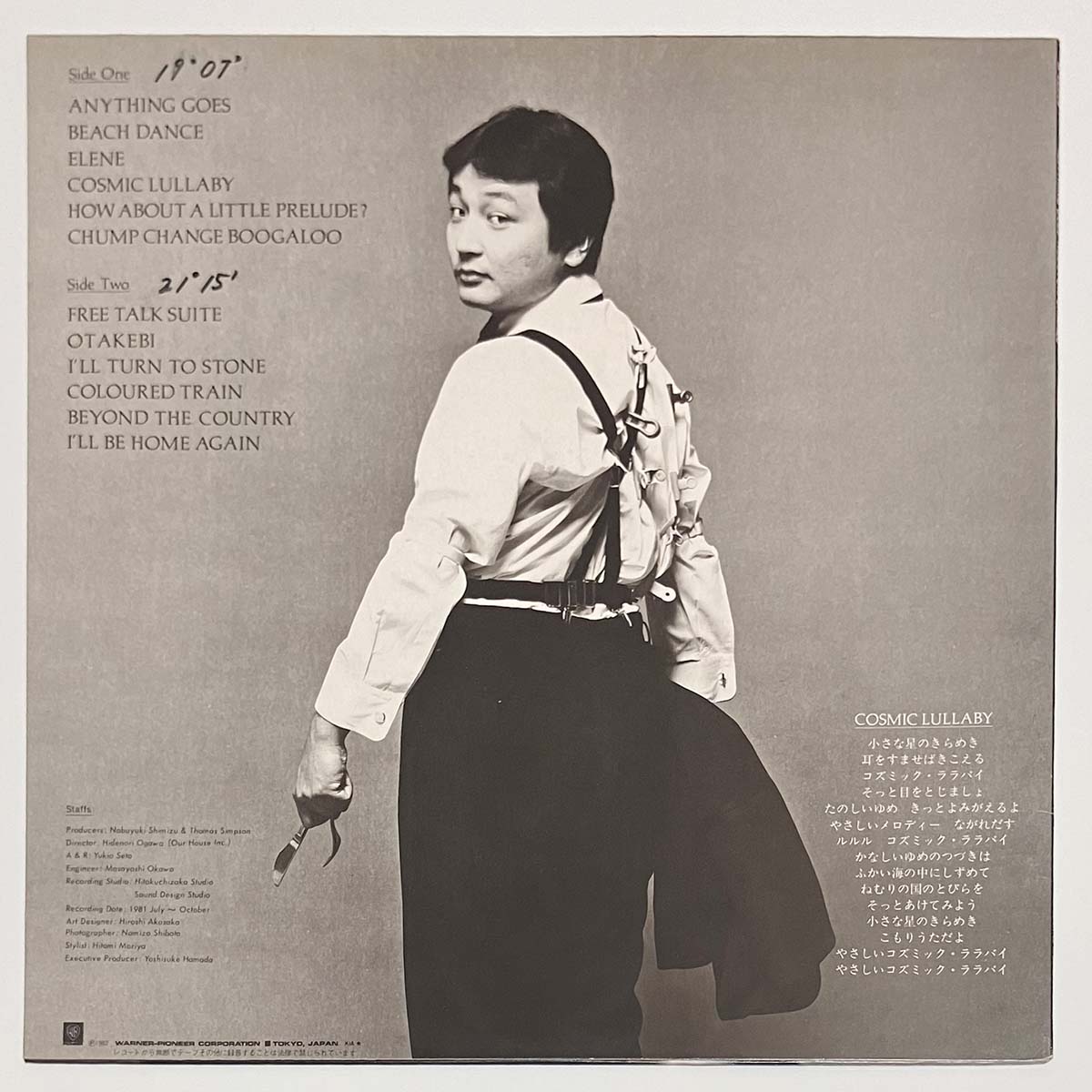 Nobuyukin Shimizu - Anything Goes [1982 Japan Original] (LP)