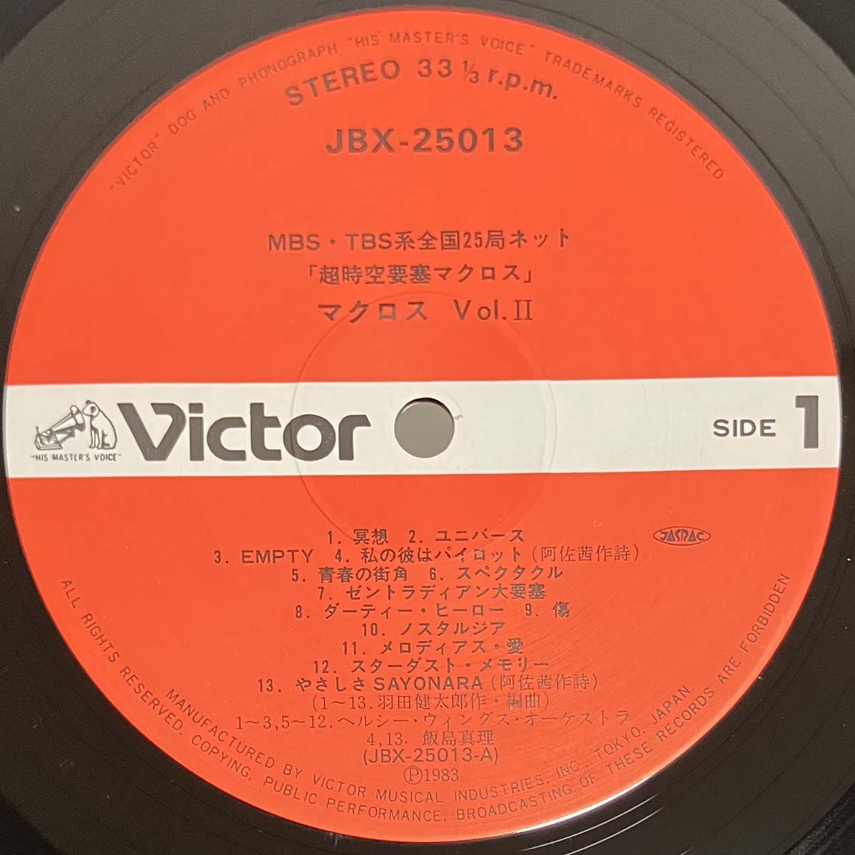Kentaro Haneda - OST「Macross Vol.Ii」 [1983 Japan Original] (LP)