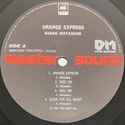 Sadao Watanabe - Orange Express [1981 Japan Original] (LP)