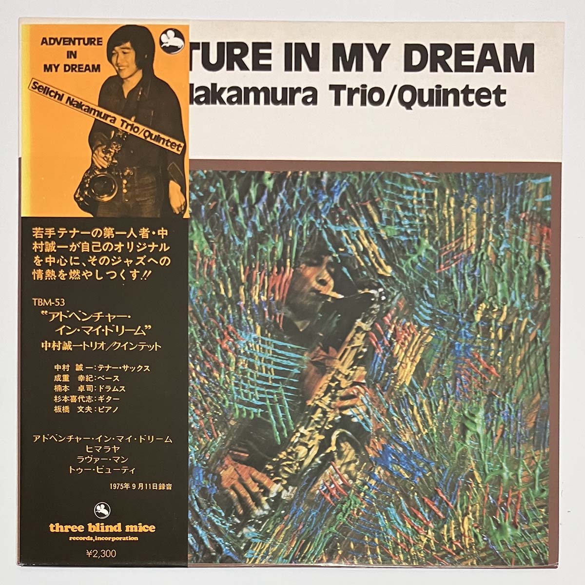 SEIICHI NAKAMURA TRIO - ADVENTURE IN MY DREAM (LP)