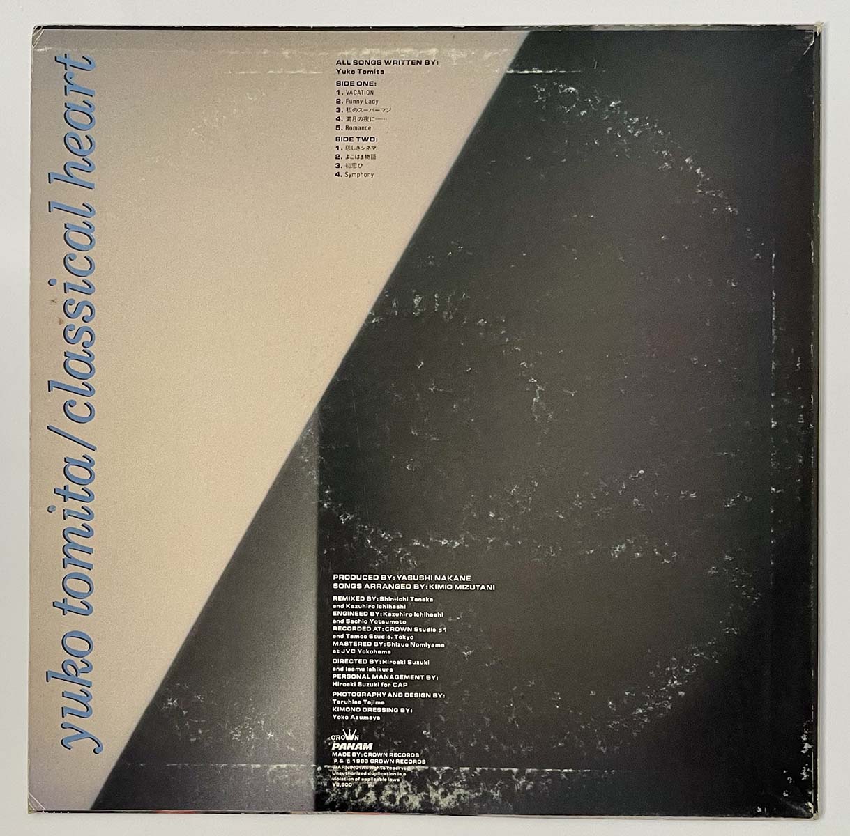 Yuko Tomita - Classical My Heart [1983 Japan Original] (LP)