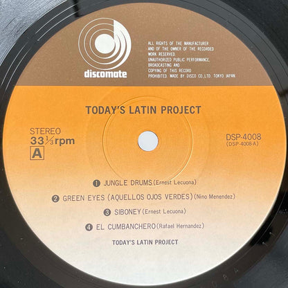 Today's Latin Project - Today's Latin Project [1983 Japan Original] (LP)