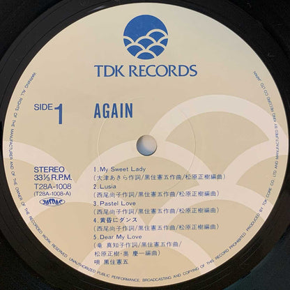 KUROZUMI KENGO - AGAIN (LP)