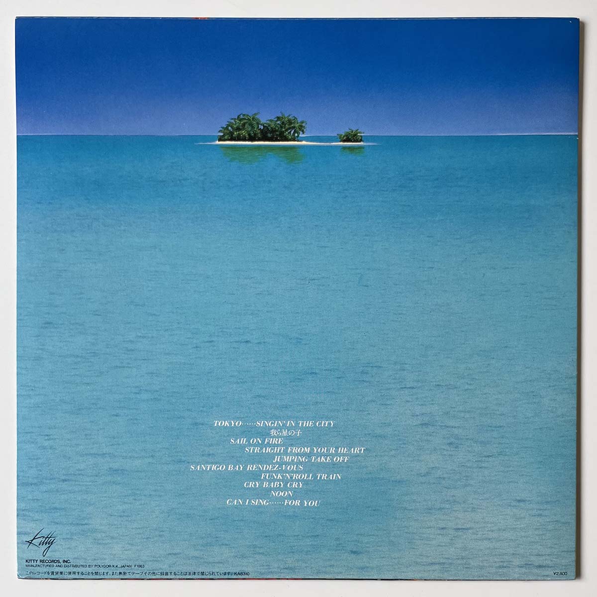 Masayoshi Takanaka - Can I Sing? [1983 Japan Promo] (LP)