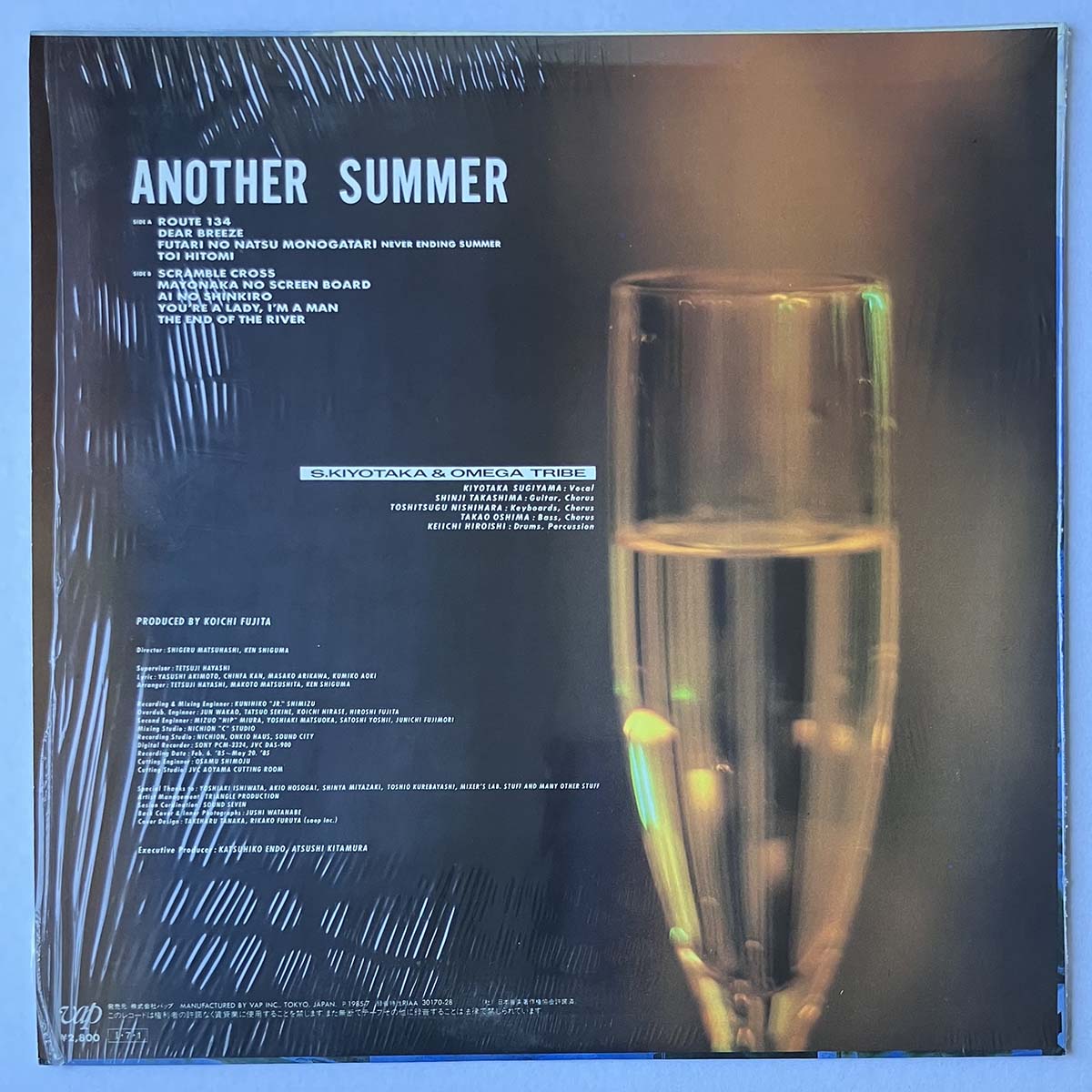 S.KIYOTAKA  & OMEGA TRIBE - ANOTHER SUMMER (LP)