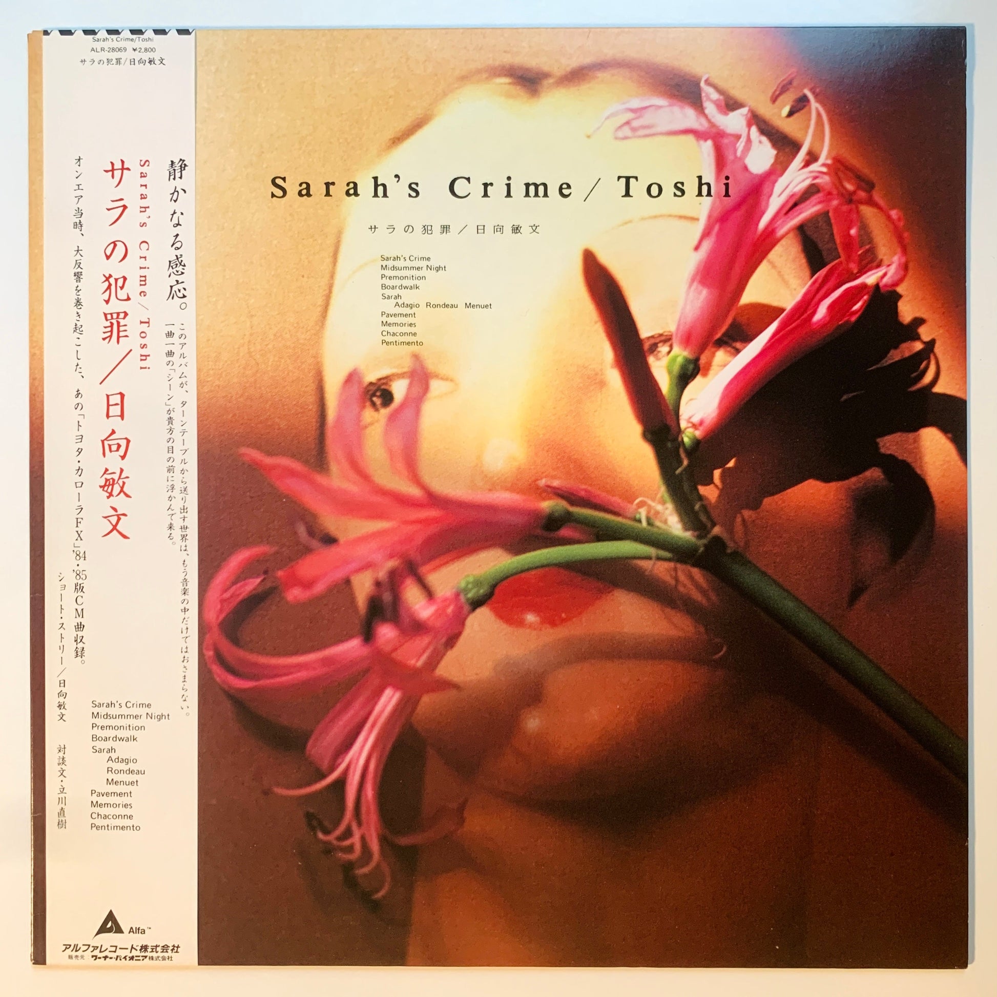 Toshifumi Hinata - サラの犯罪 [1985 Japan Original] (LP)