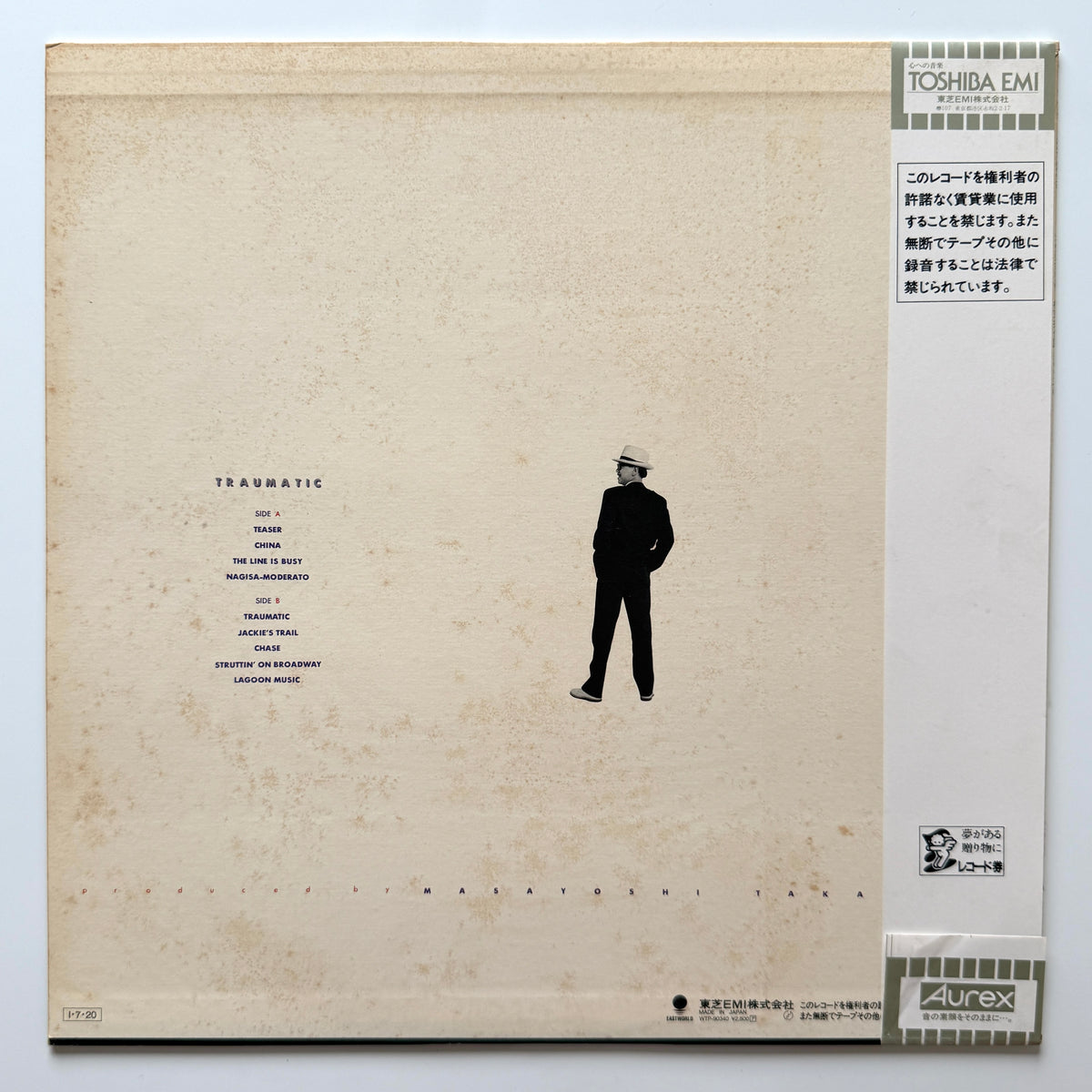 Masayoshi Takanaka - Traumatic (Original Press)