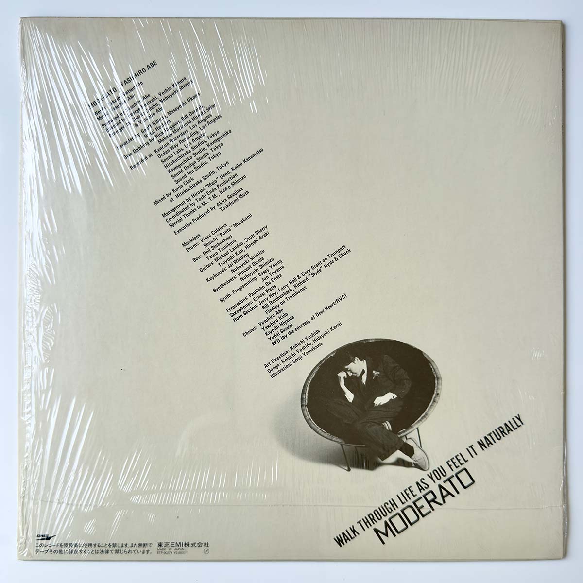 Yasuhiro Abe - Moderato [1984 Japan Original] (LP)