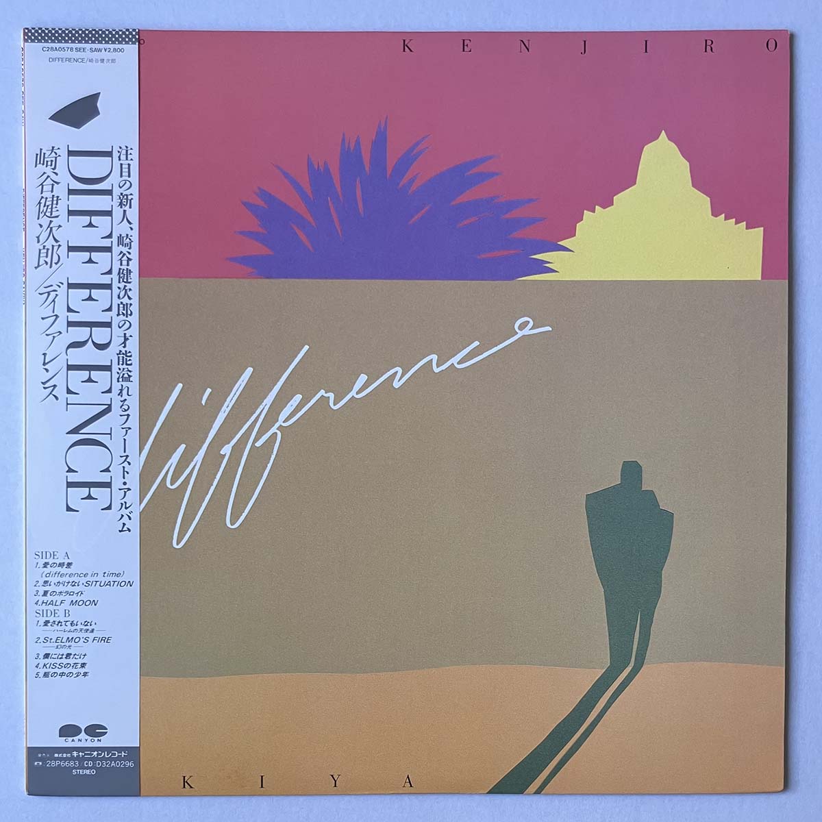 Kenjiro Sakiya - Difference [1987 Japan Original] (LP)