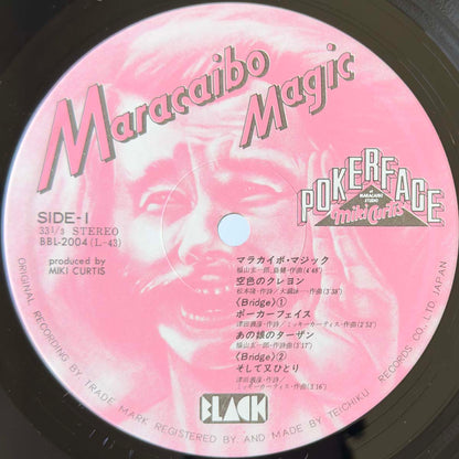 MIKI CURTIS & POKER FACE - MARACAIBO MAGIC (LP)