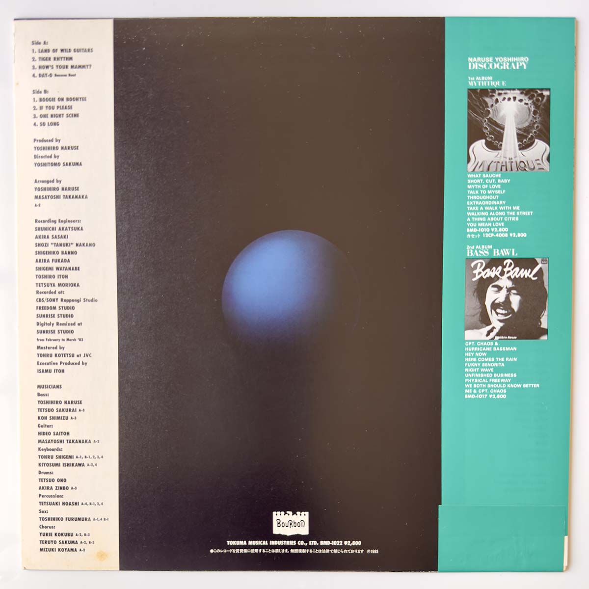 Yoshihiro Naruse - Base Metals [1983 Japan Original] (LP)