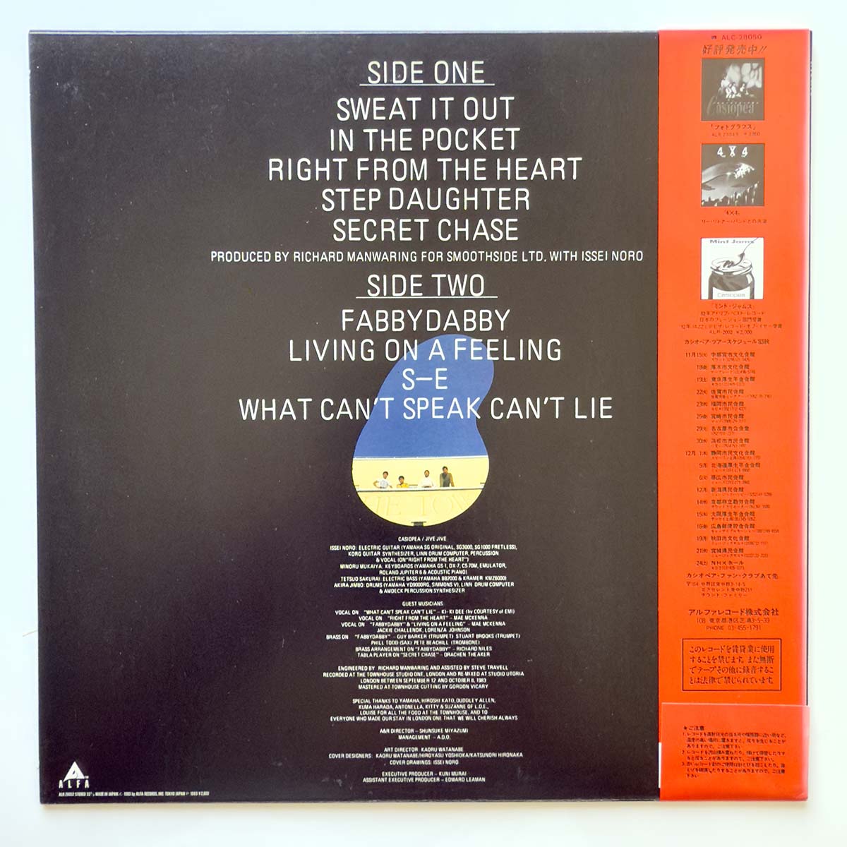 Casiopea - Jive Jive [1983 Japan Original] (LP) Vinyl_2