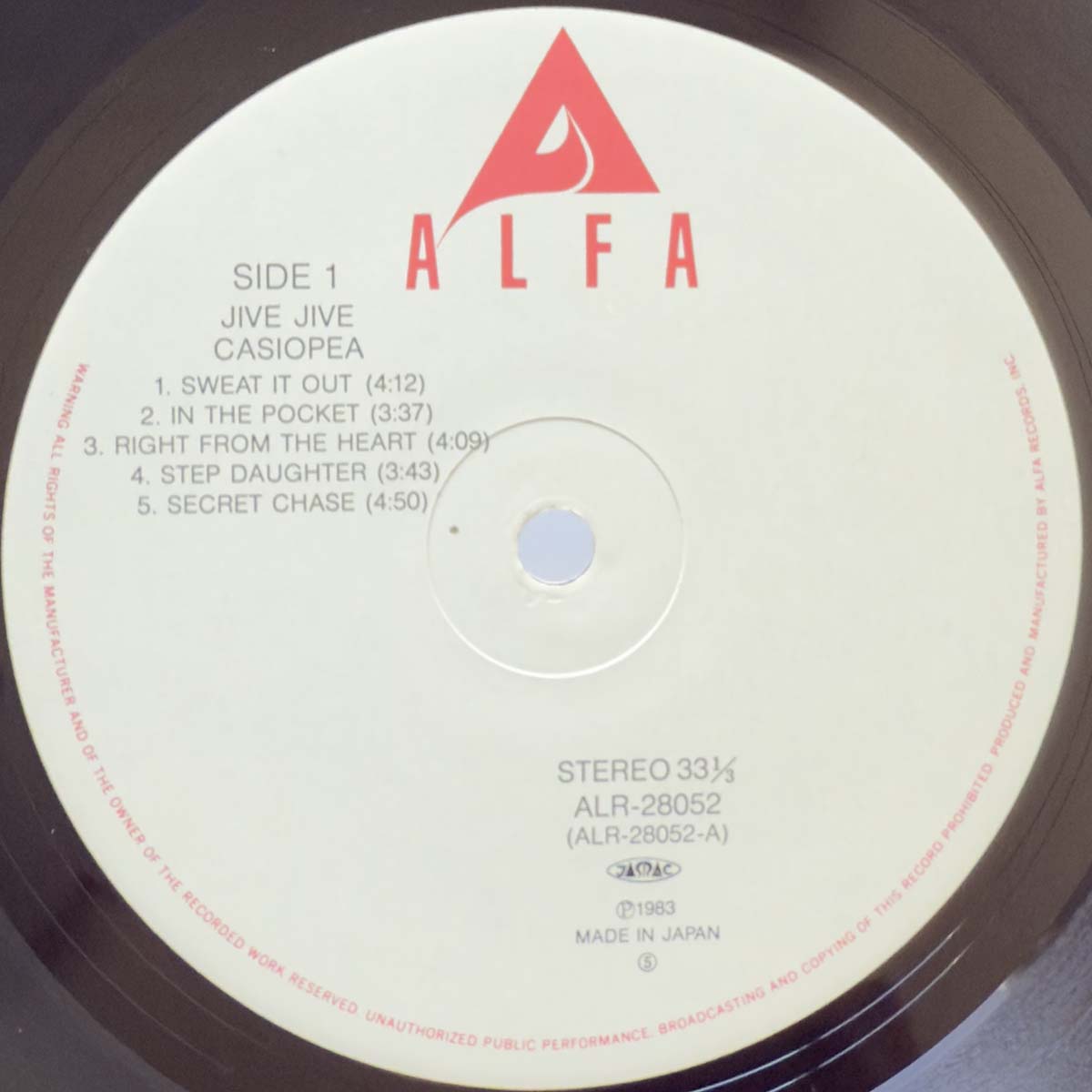 Casiopea - Jive Jive [1983 Japan Original] (LP) Vinyl_3
