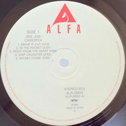 Casiopea - Jive Jive [1983 Japan Original] (LP) Vinyl_3