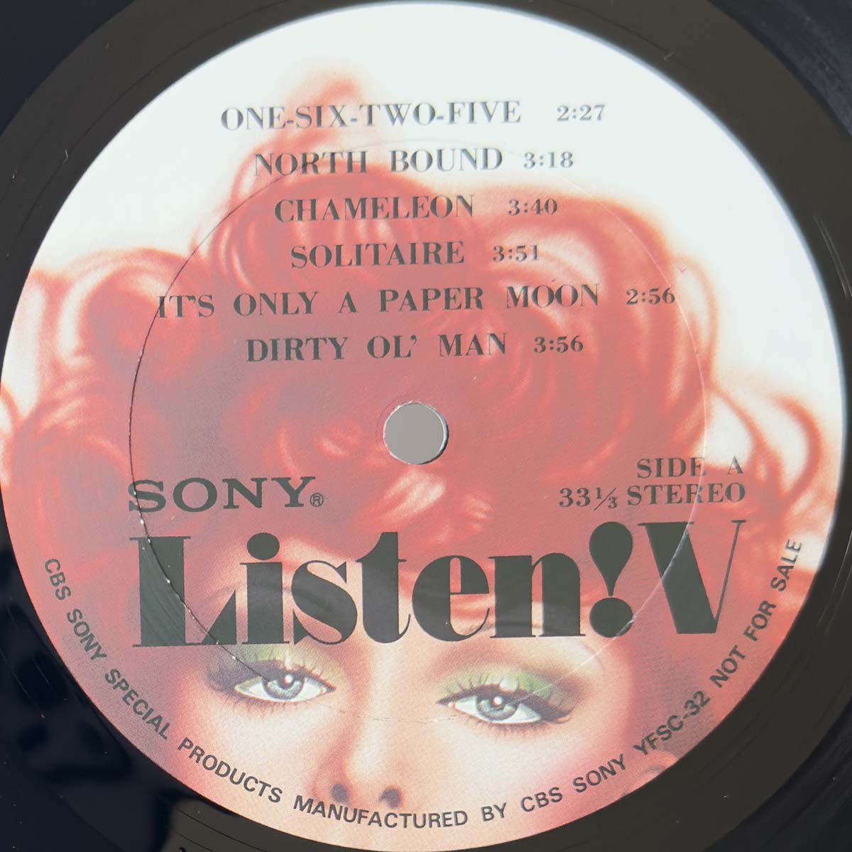 VA (Time Cycle / Tan Tan / Takeru Muraoka / Hiroki Inui) - Listen！5 [1976 Japan Promo] (LP)