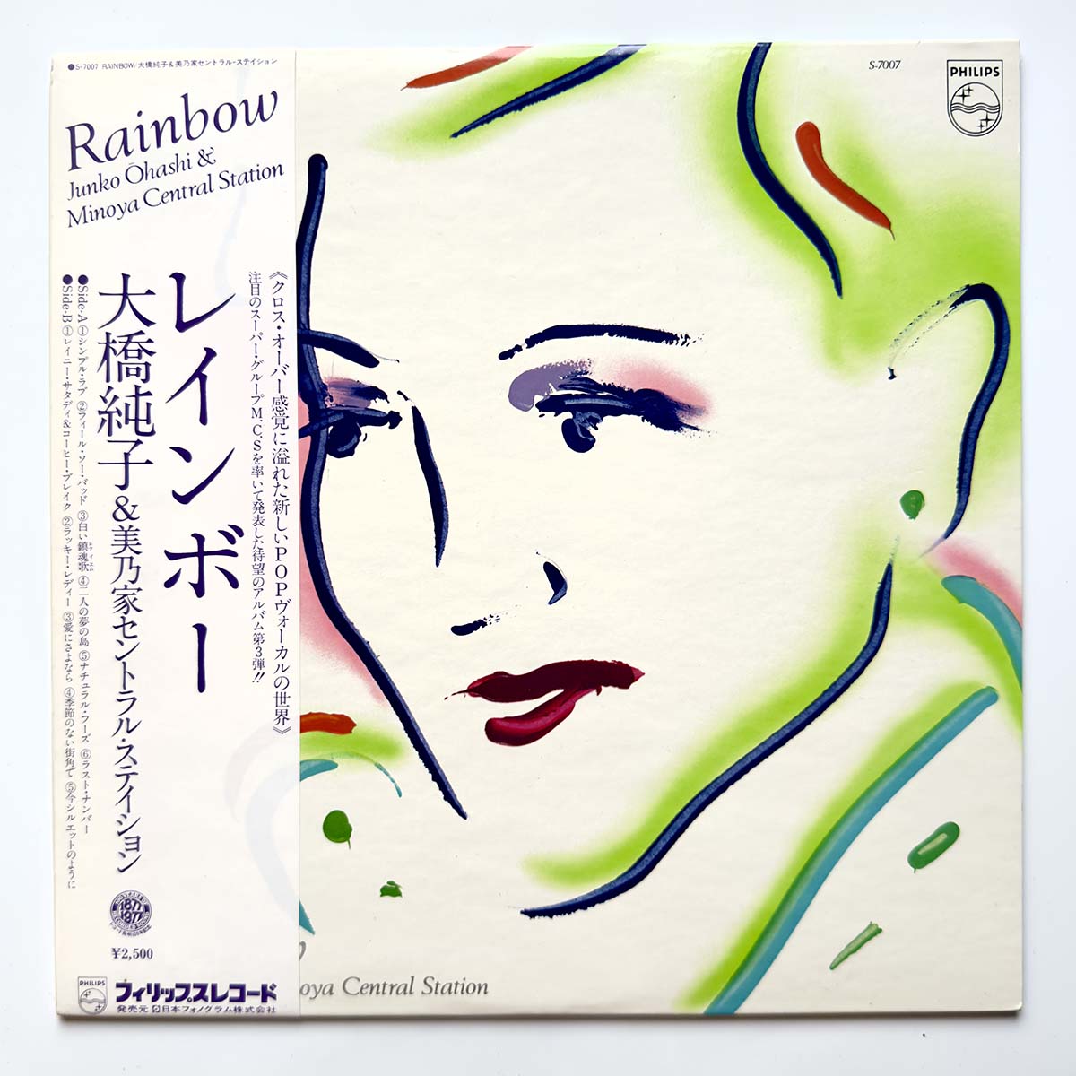 Junko Ohashi & Minoya Central Station - Rainbow [1977 Japan Original] (LP)_1